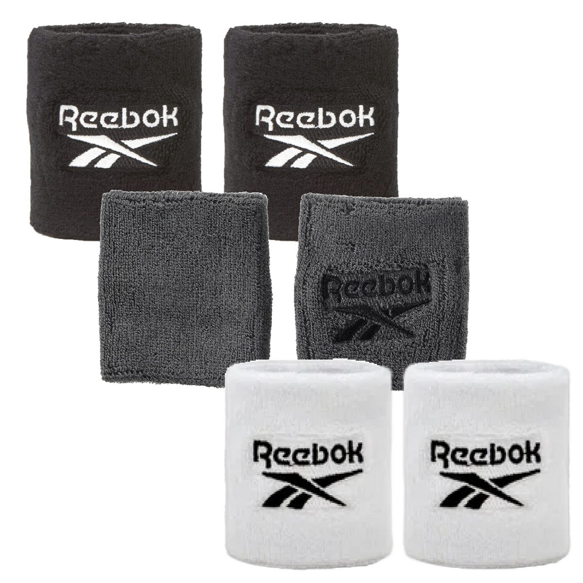 【Reebok】スポーツリストバンド