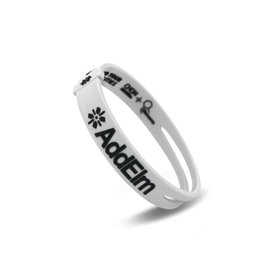 【AddElm】RAIL BRACELET WHITE