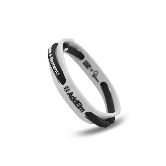 【AddElm】OVERLAP BRACELET WHITE
