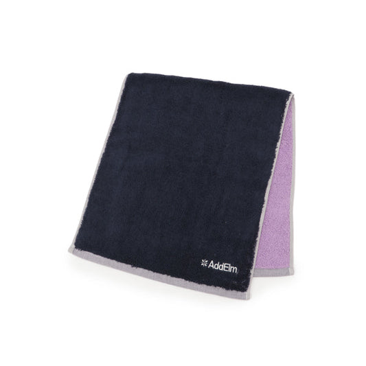【AddElm】DEODORANT TOWEL NAVY + PURPLE