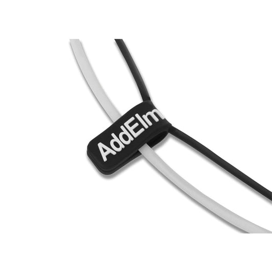 【AddElm】UTILITY NECKLACE WHITE&BLACK