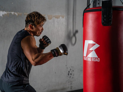 【FIGHTING ROAD】【数量限定 生産品】サンドバッグPRO2 RED